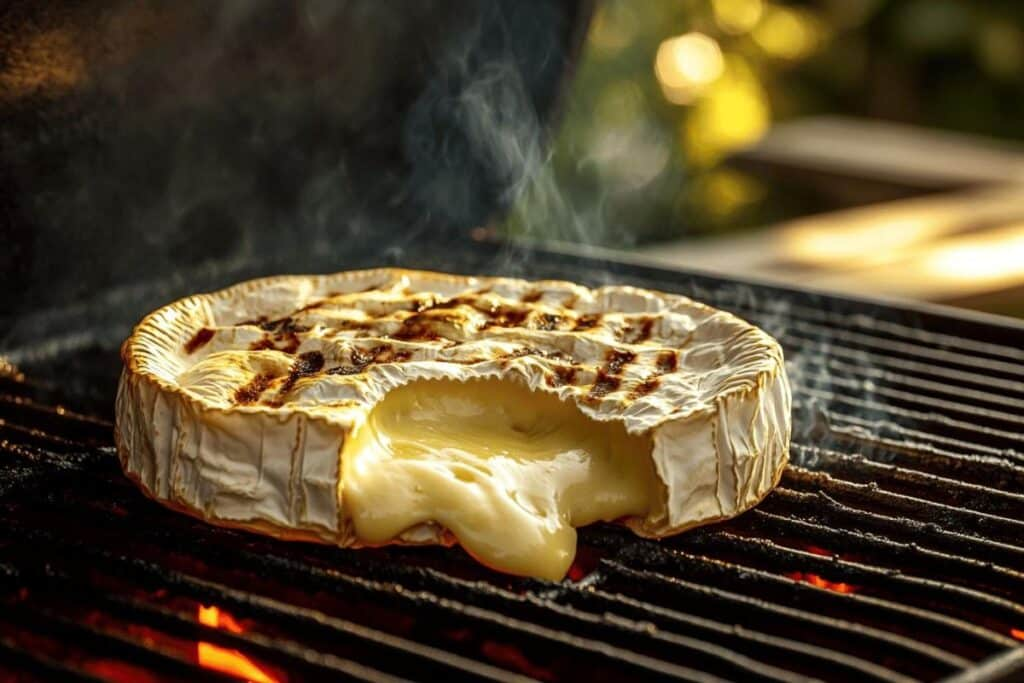 Fromages grillés à la plancha
